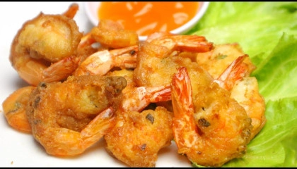 The best and easy crispy fried shrimp recipe - how to make fried shrimp