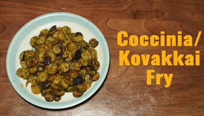Coccinia / Kovakkai Fry