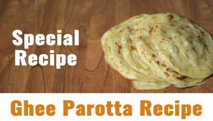 Ghee Parotta Recipe  Best Parantha in India