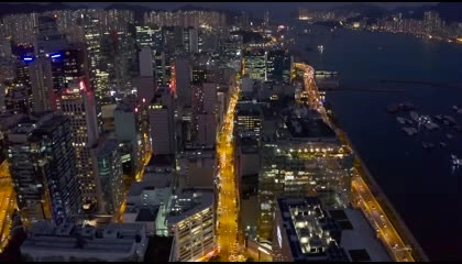 City Life  City Drone Video - No Copyright Drone Shots  Royalty free