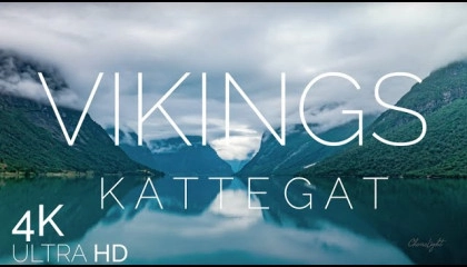 Kattegat Vikings 4K & Music  Nature Relaxation Film