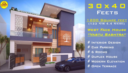 3D House Design  Plot Size 30X40 Feet  Duplex House Interior Design