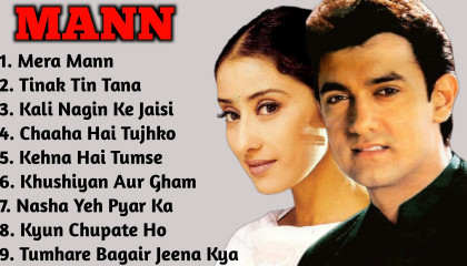 Mann Movie All SongsAamir Khan & Manisha KoiralaLong Time Songs