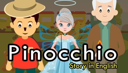 Pinocchio Story in English for Kids