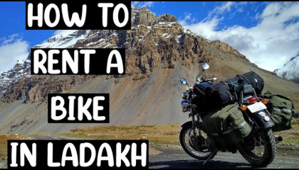 How To Rent a Bike in Ladakh  Ladakh Bike Trip  Let's travel