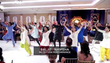 Friend put on an Epic Performance at the Reception  Lali & Navisha  Dance Step