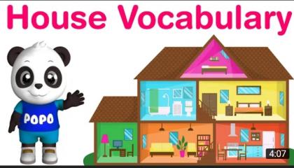 house vocabulary words in English with pictures
