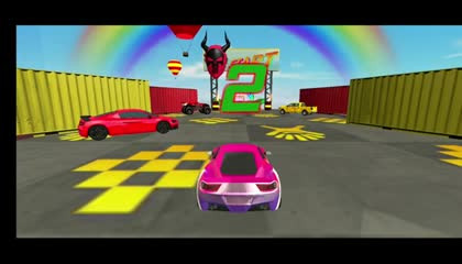 Crazy Ramp Car Stunts Mega Ramp Stunt Games Android Gameplay