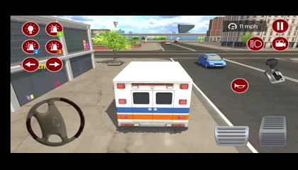 American Ambulance Emergency Simulator 2021 _ Android Gameplay