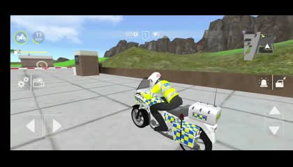 Police Car Driving - Motorbike Riding _ Android Gameplay