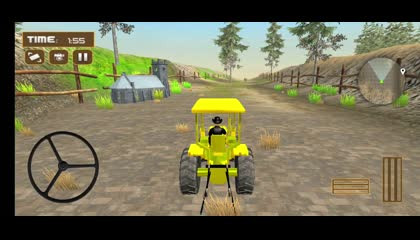 Tractor Trolley Driving Farming Simulator 3D Games _ Android Gameplay
