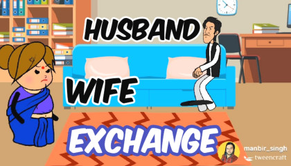 Husband wife fight comedy video |husband wife funny jokes | make joke | Manbir Singh