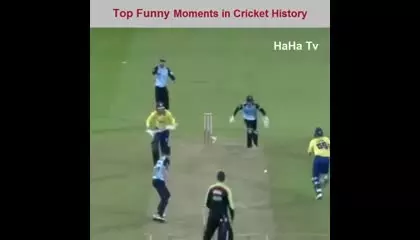 Compilation of Funny moments of cricket