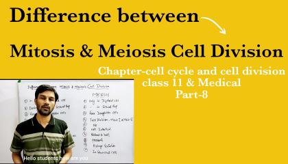 Cell Cycle & Cell Division (part-8)