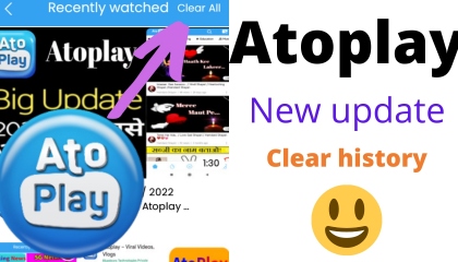 Atoplay new update,clear history update,Dimagology
