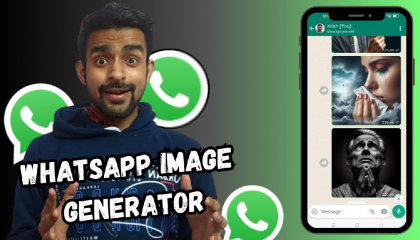 how to generate images in WhatsApp, atoplay ai playlist, dimagology