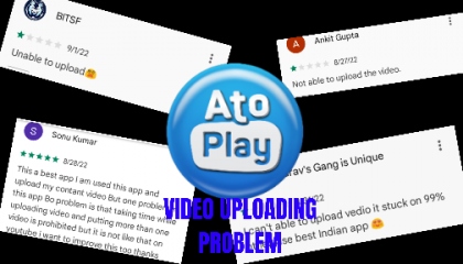 Atoplay video uploading problem,video upload problem solve, Dimagology