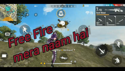 Free Fire mera naam hai song with full gameplay.