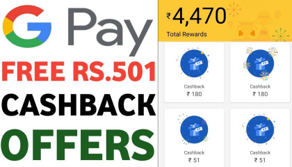 Google Pay Rs.501 Cashback Offers | Google Pay Go India Offer Collect KM and Ticket Trick 2020 | OKP