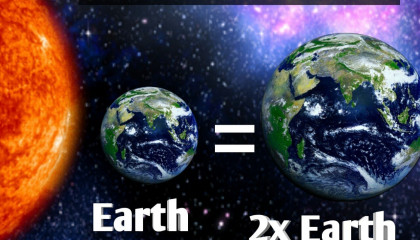क्या होगा अगर पृथ्वी दोगुनी बड़ी हो गई तो
???