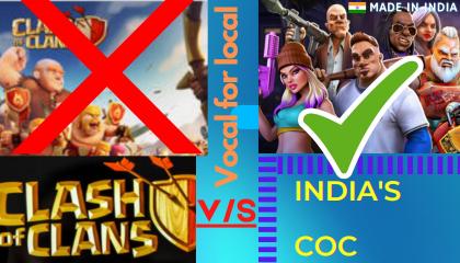 India's Clash of clan alternative  Made in India  Vocal for local
