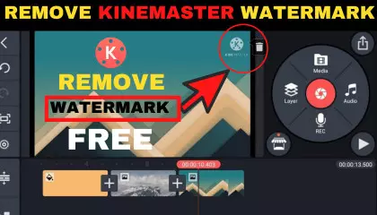 How to Remove Kinemaster Watermark Free  apk 2021 Kinemaster ka Logo Kaise Hataye Free me