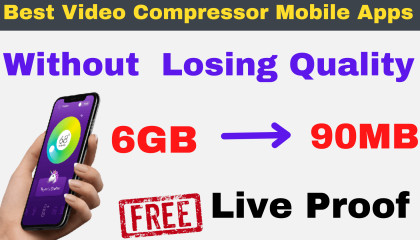 How To Reduce Video Size Without Losing Quality on Mobile  Best Video Compressor Apps For Android