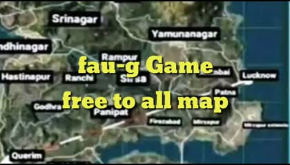 FAU-G game free to all map image|Fau-g Game video|fau-g n Core games|