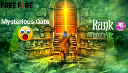 Free Fire mysterious gate  Land mind king 👑
