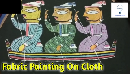 Fabric Painting On Cloth