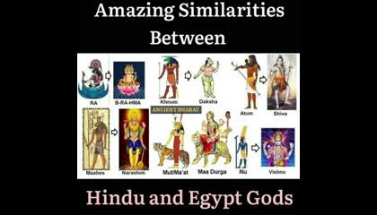Hindu god and godess in egypt  indiangods  egyptiangod  hindugod