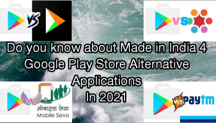 4 Made In India Alternative Apps Like Google Play Store