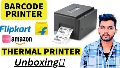 TSC TE 244 Barcode Printer 🖨️ Unboxing, Label printer for Amazon, Flipkart