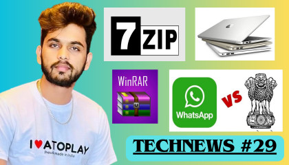 Tech News 29 - Whatsapp Vs Gov. , Hp Refurbished Laptop, WinRAR Issue 2023