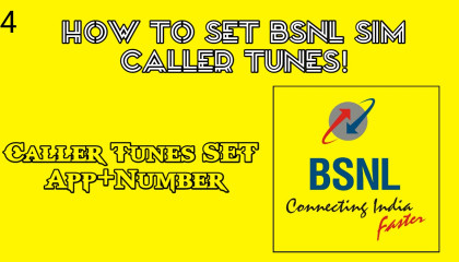 How To Set Caller Tunes On Bsnl Number ! App&Number