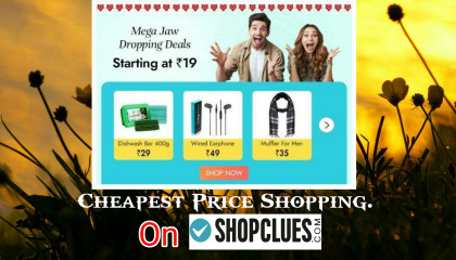 Don't Miss Shopclues Jaw Dropping Deal ! Cheapest Price Shopping.