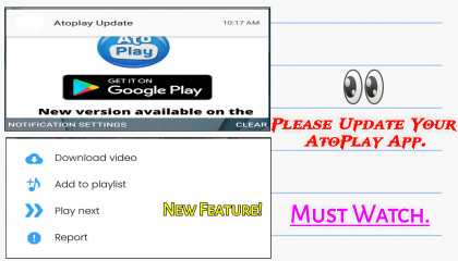 Atoplay App New Update & New Feature. Please Update Your AtoPlay App!