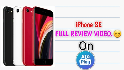 iPhone SE Full Review Video/ On AtoPlay