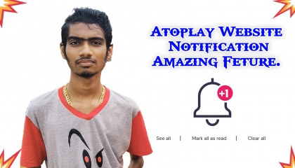 Atoplay Website Notifications New Update!