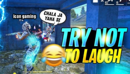 Icon gaming try not to laugh free fire funny gameplay