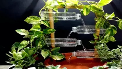 How to make terracotta fountain with plastic bottle DIY