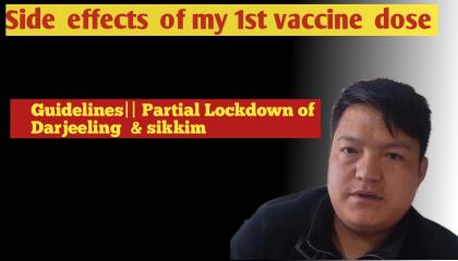 side effects of my 1st vaccine dose