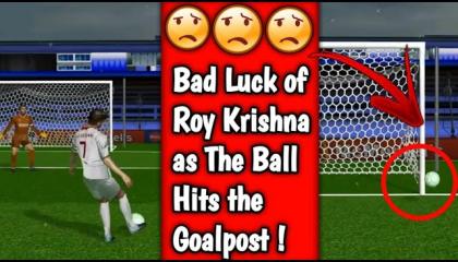 Bad Luck of Roy Krishna as The Ball Hits the Goalpost!!! Shorts by Gaming Uncoded