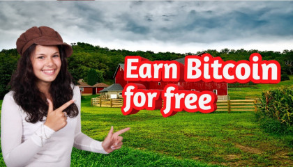 Earn free bitcoin.