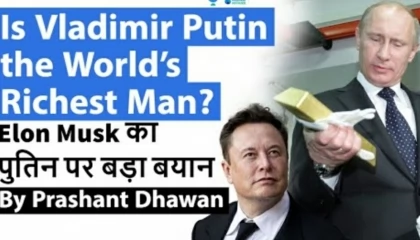 Is Putin the world richest man.