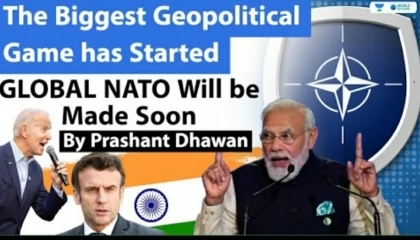 The Biggest Geopolitical Game has Started GLOBAL NATO will be made soon