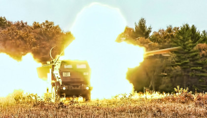 US Army HIMARS Fire Fort McCoy
