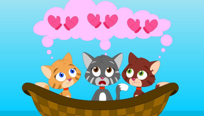 Three Little Kittens  Nursery Rhymes For Kids  Videos For Toddlers