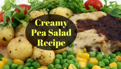 Creamy Pea Salad Recipe