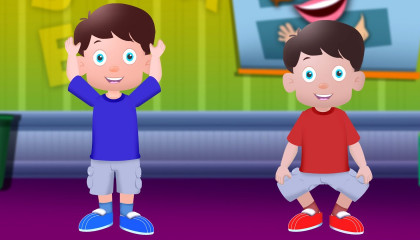 Head Shoulders Knees and Toes  Nursery Rhymes For Kids And Children